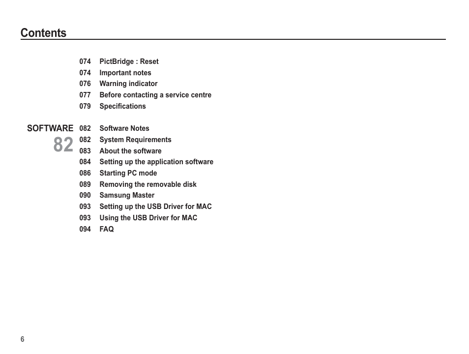 Samsung EC-SL105ZBDBUS User Manual | Page 7 / 98