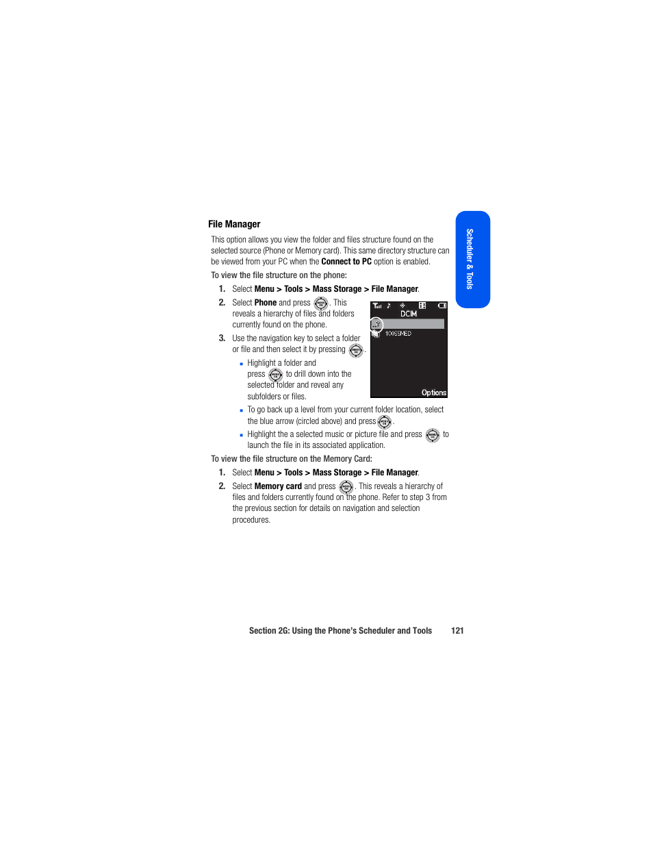 File manager | Samsung SPH-M520ZSAQST User Manual | Page 147 / 287