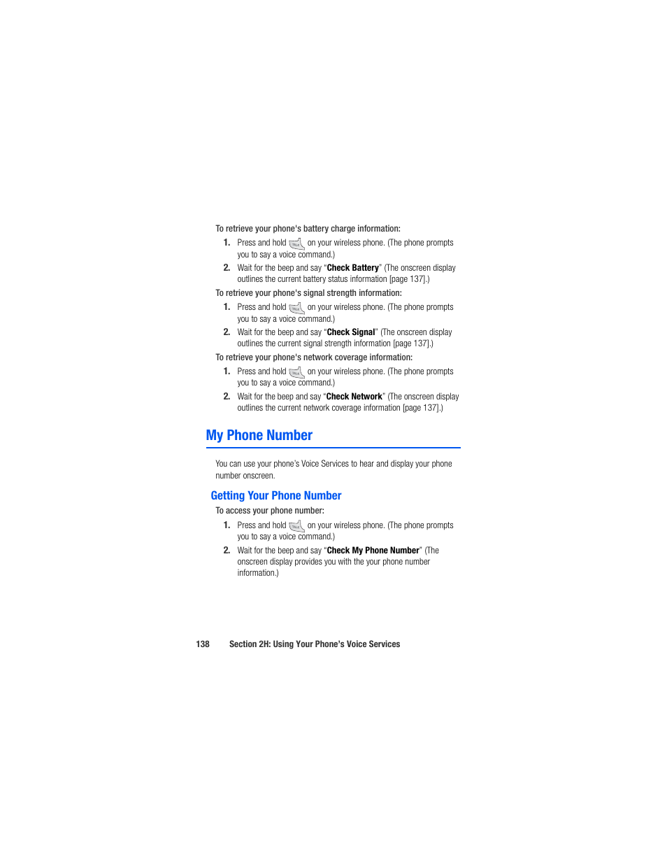 My phone number, Getting your phone number | Samsung SPH-M520ZSAQST User Manual | Page 164 / 287