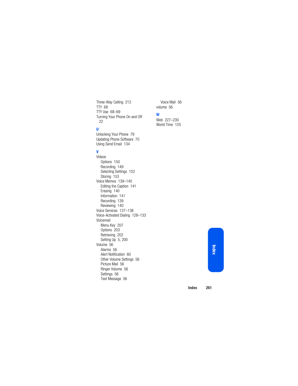 Samsung SPH-M520ZSAQST User Manual | Page 287 / 287