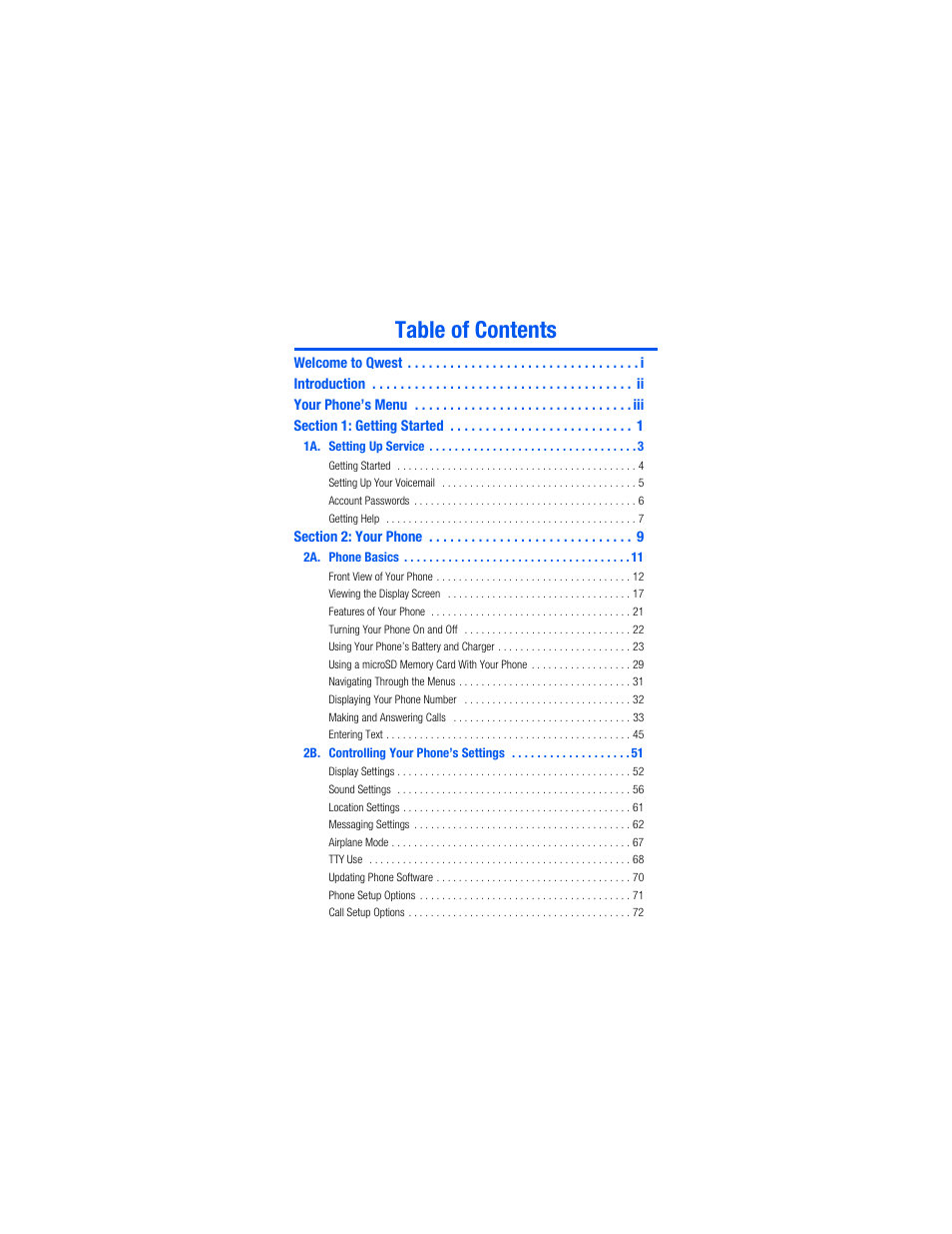 Samsung SPH-M520ZSAQST User Manual | Page 3 / 287