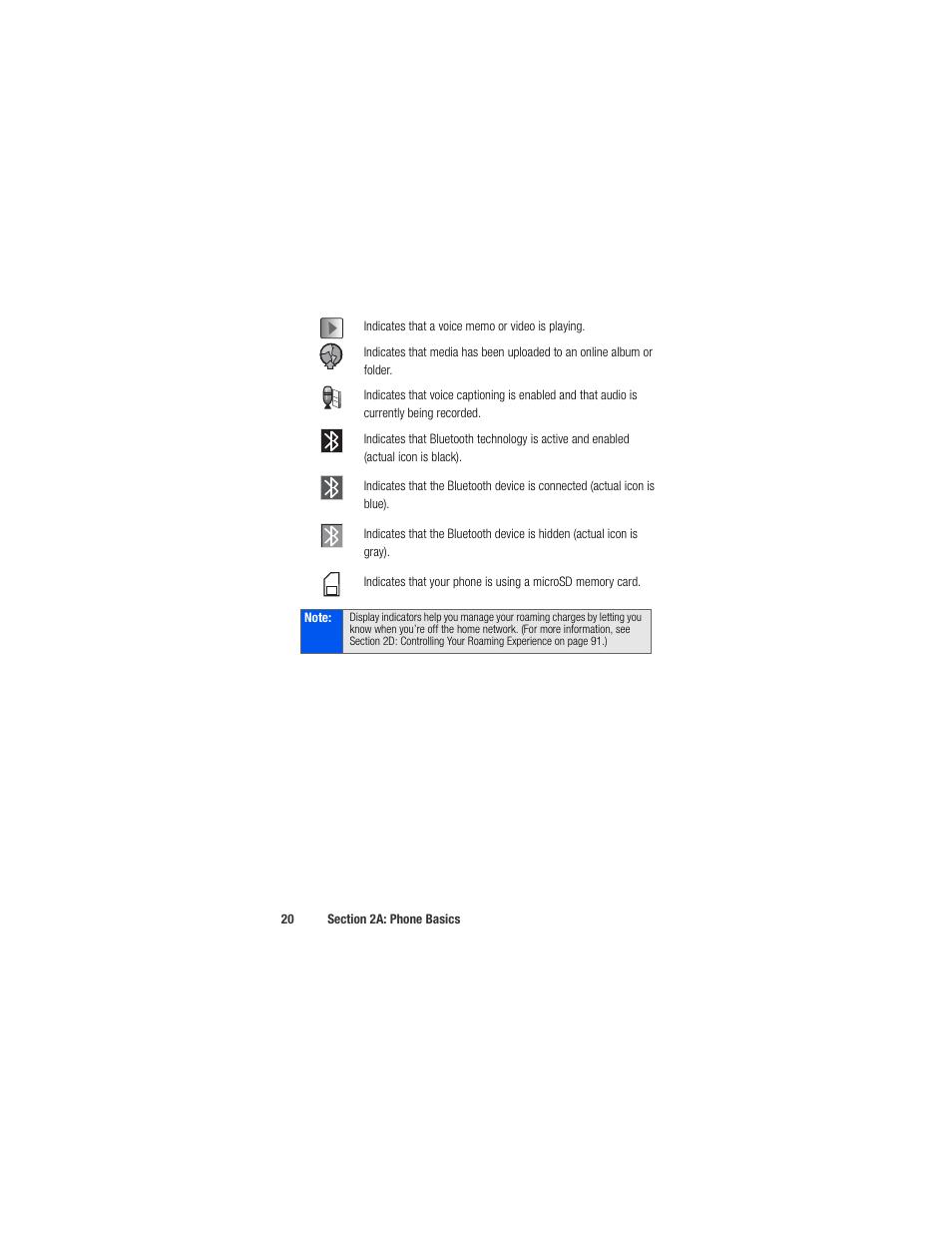 Samsung SPH-M520ZSAQST User Manual | Page 46 / 287
