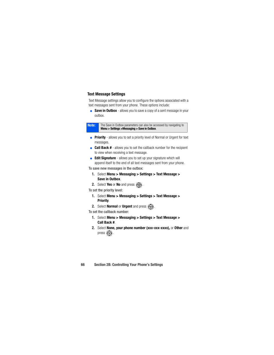 Text message settings | Samsung SPH-M520ZSAQST User Manual | Page 92 / 287