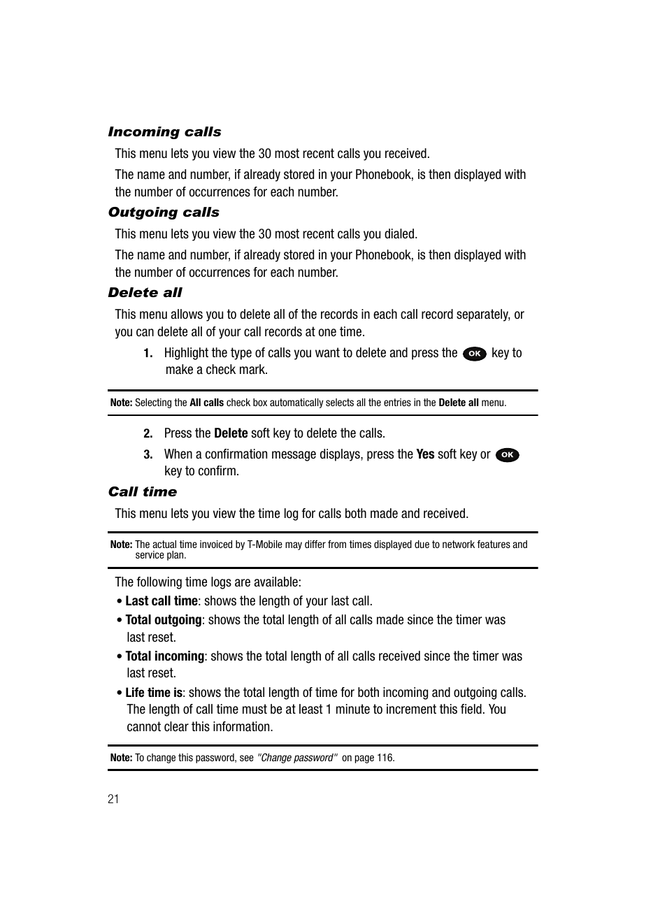 Samsung SGH-T729ZKATMB User Manual | Page 24 / 163