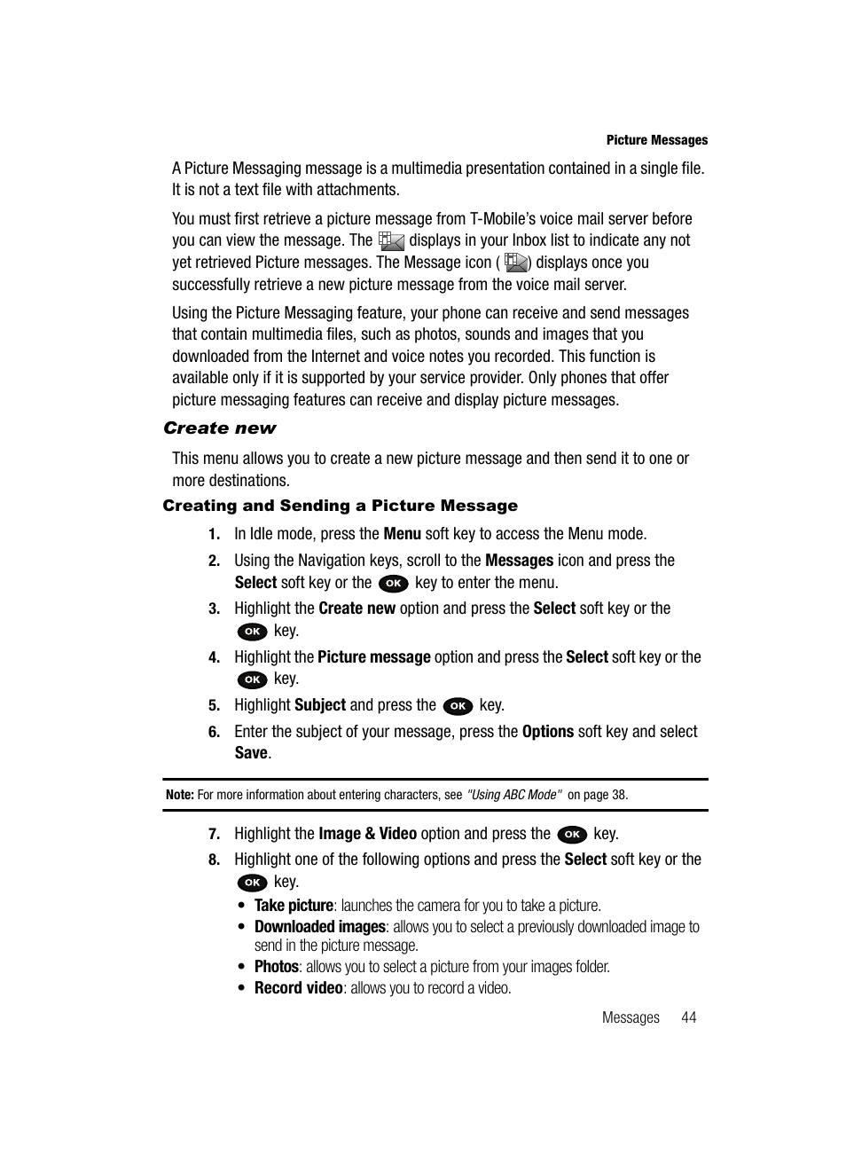 Samsung SGH-T729ZKATMB User Manual | Page 47 / 163
