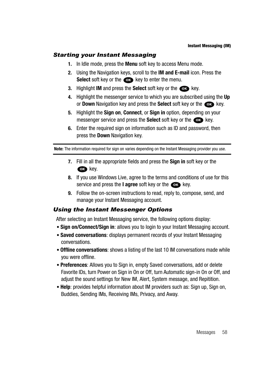 Samsung SGH-T729ZKATMB User Manual | Page 61 / 163