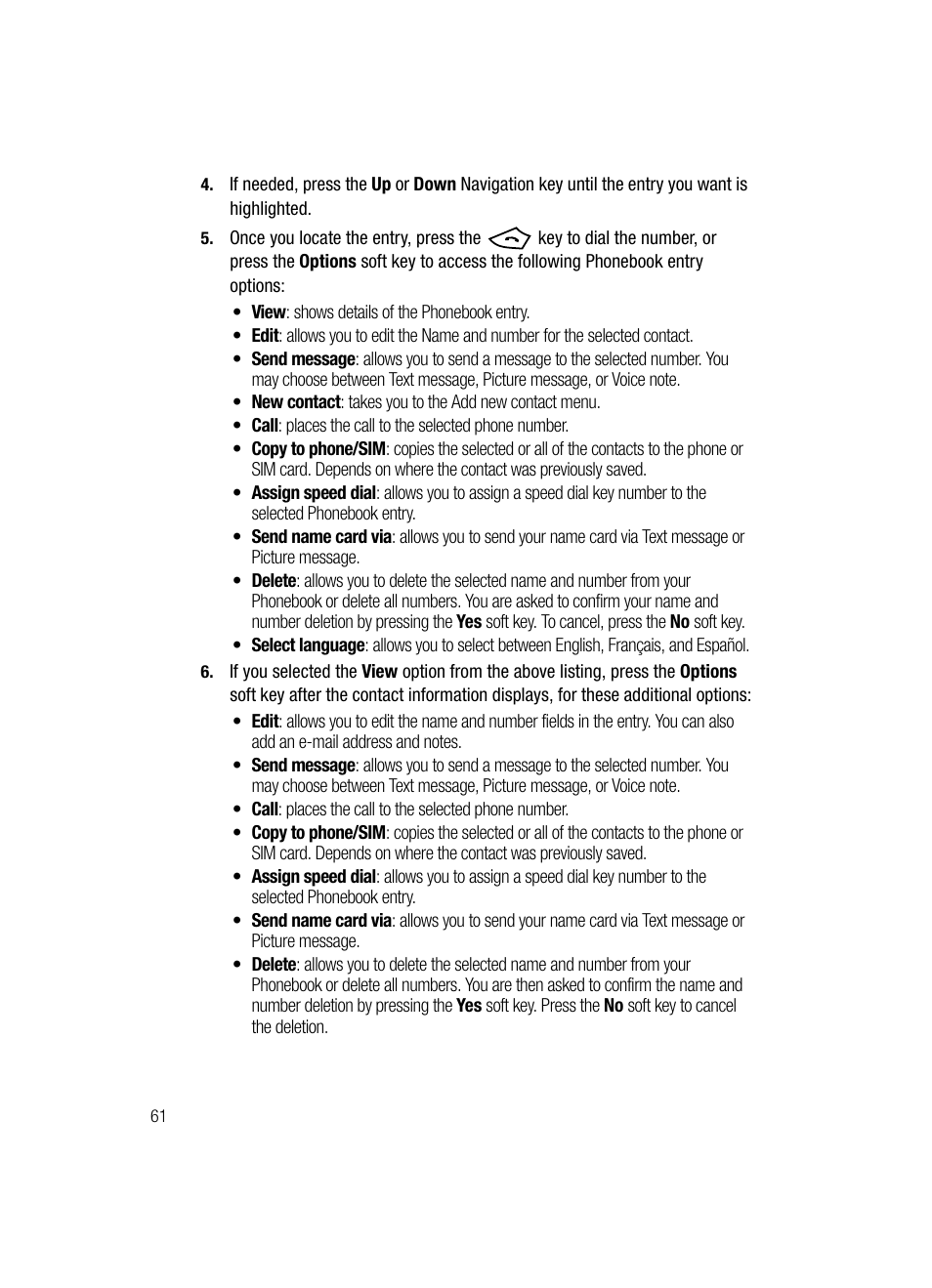 Samsung SGH-T729ZKATMB User Manual | Page 64 / 163