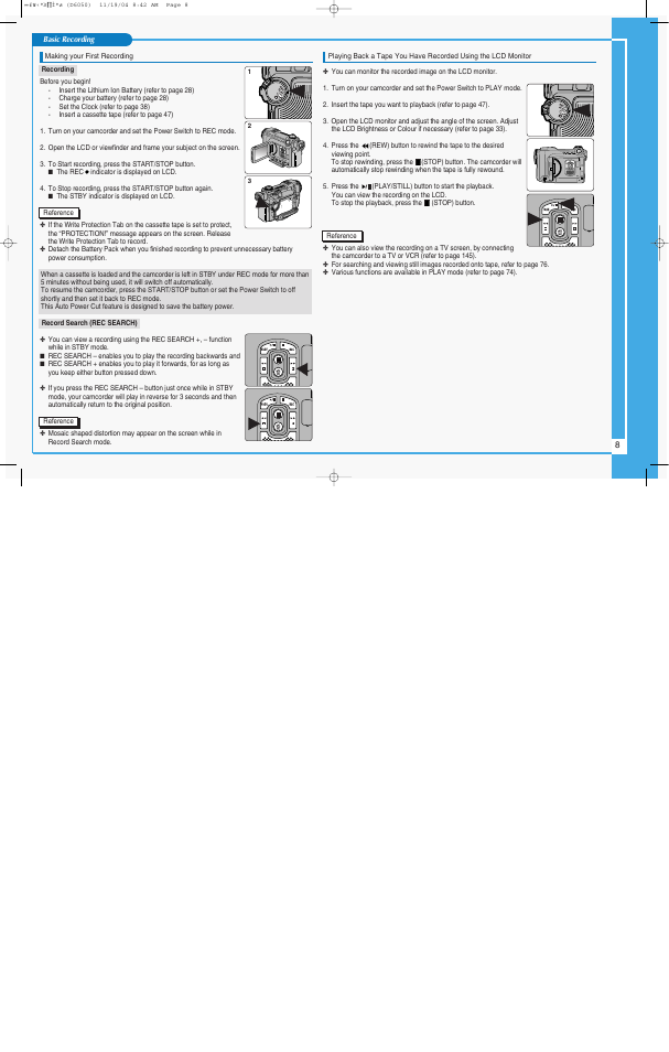 Samsung SC-D6040-AFS User Manual | Page 8 / 10