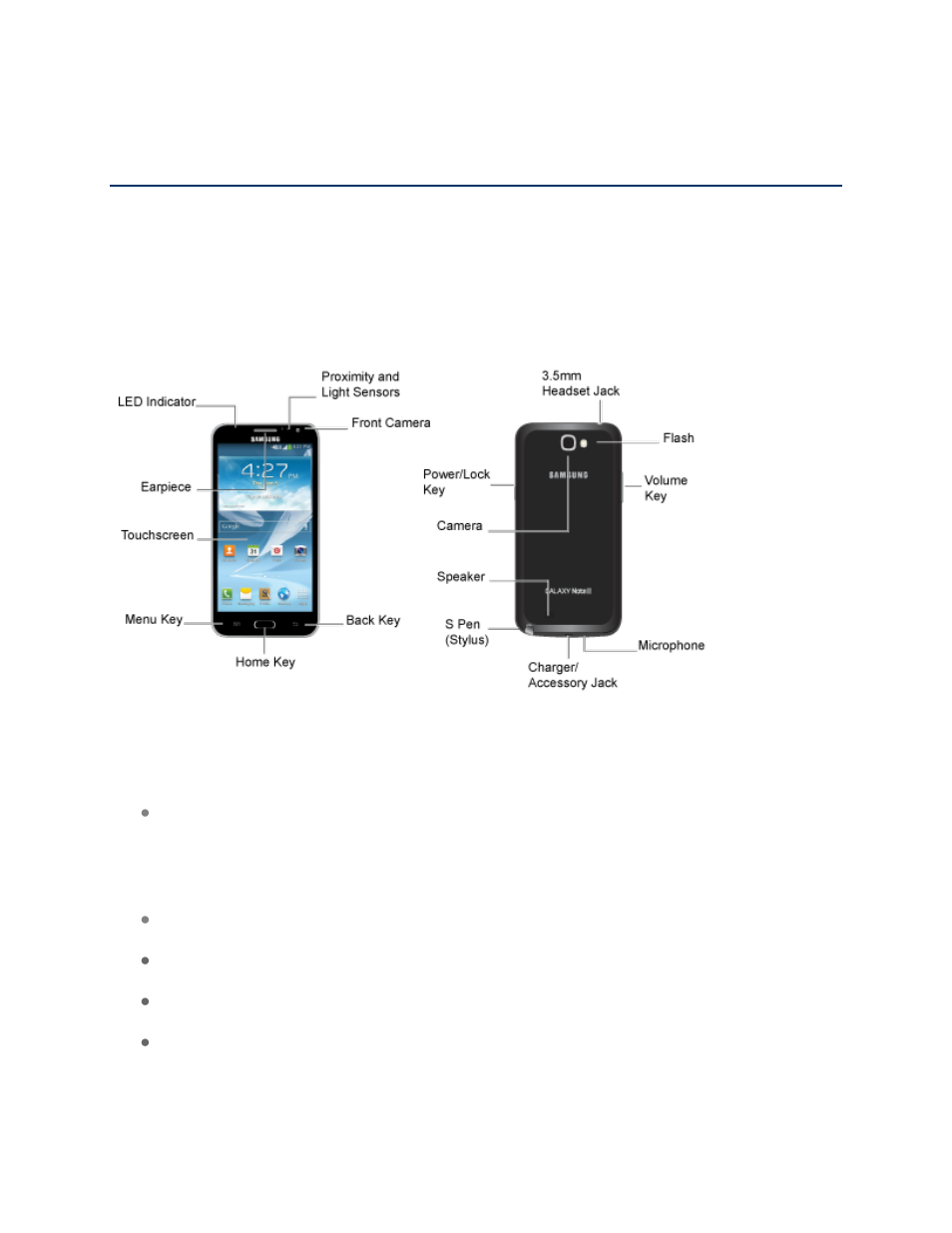 Phone basics, Your phone’s layout, Key functions | Samsung SPH-L900TSASPR User Manual | Page 20 / 185