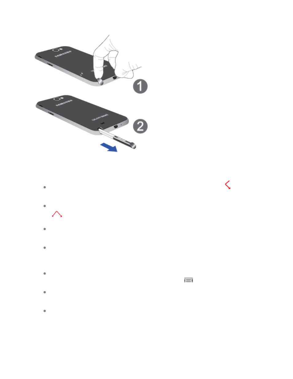 Use the s pen | Samsung SPH-L900TSASPR User Manual | Page 23 / 185