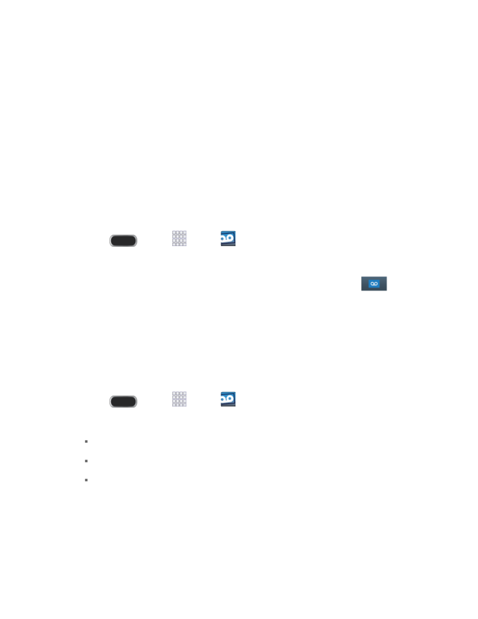 Visual voicemail, Set up visual voicemail | Samsung SPH-L900TSASPR User Manual | Page 48 / 185