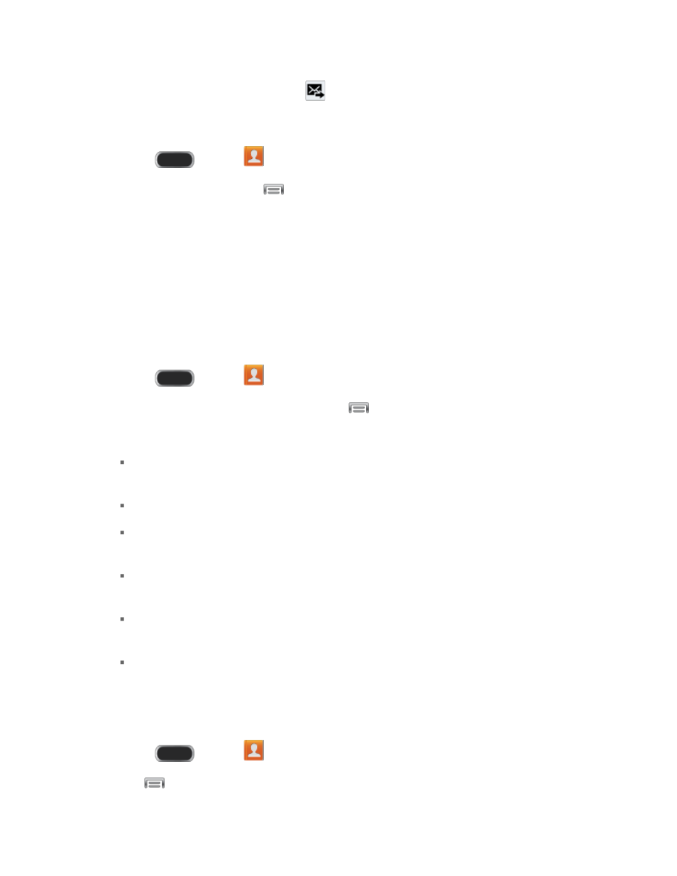 Share a contact, Contacts settings | Samsung SPH-L900TSASPR User Manual | Page 62 / 185