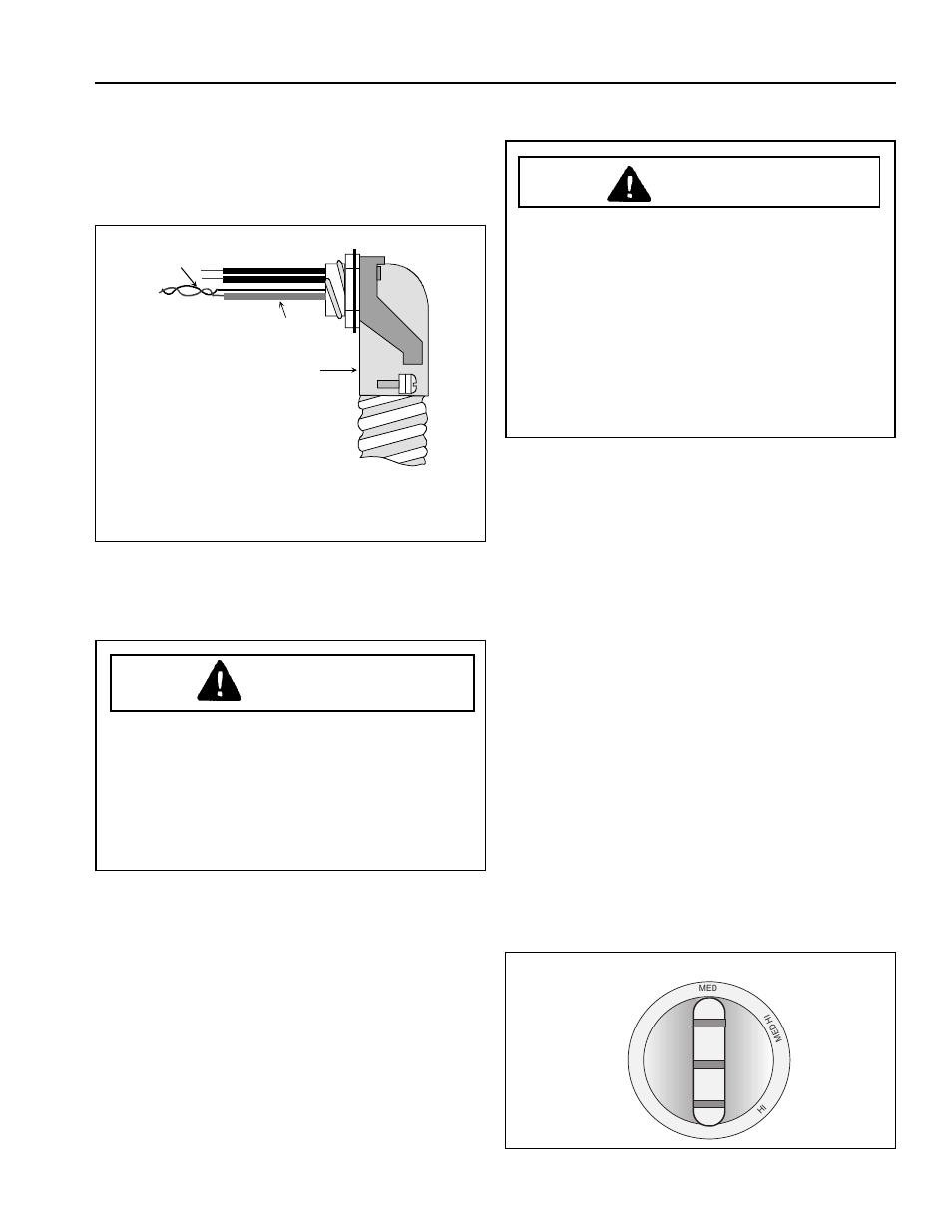 Removing and reinstalling cooktop, Operation, Cooking with smoothtop elements | Operating single radiant element, Warning | Amana AKT3000* User Manual | Page 7 / 12