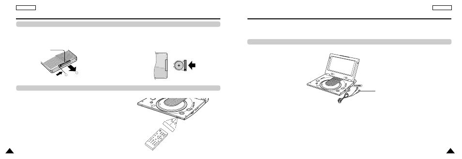 Using the remote control unit, Connections, Connecting headphones to the dvd | Samsung DVD-L300A-XAA User Manual | Page 9 / 34