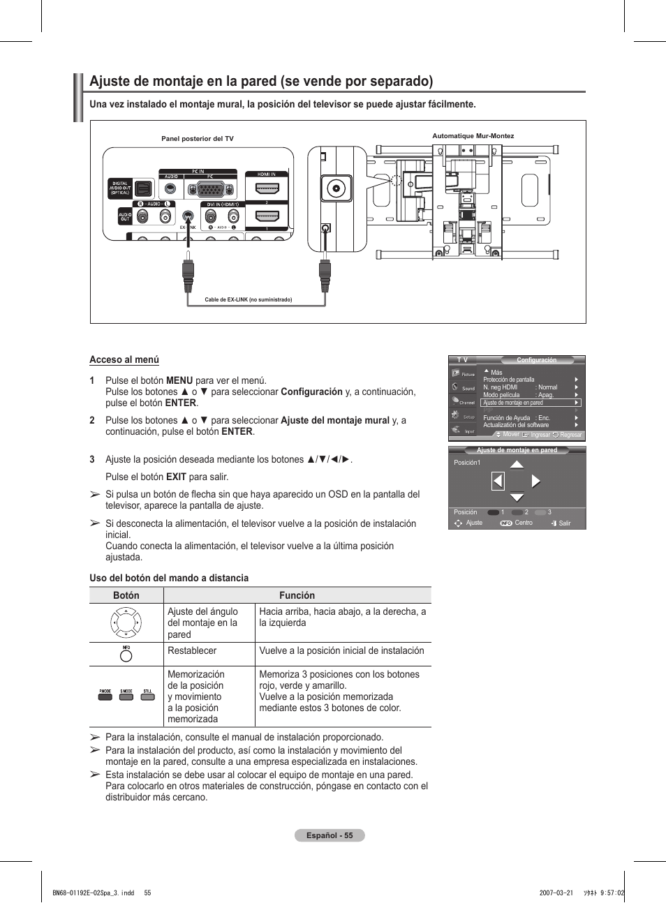 Samsung HPT5054X-XAA User Manual | Page 126 / 144