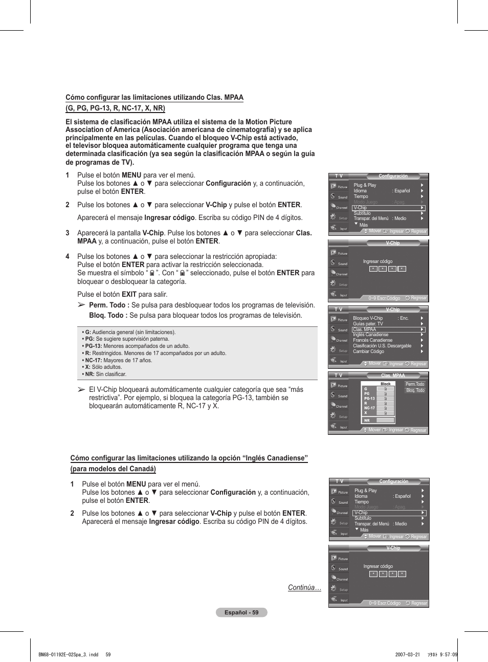 Samsung HPT5054X-XAA User Manual | Page 130 / 144