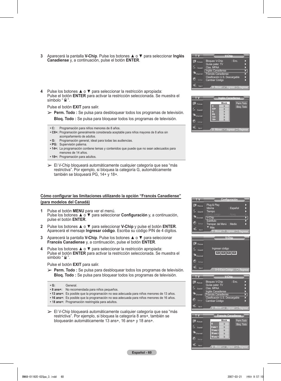 Samsung HPT5054X-XAA User Manual | Page 131 / 144