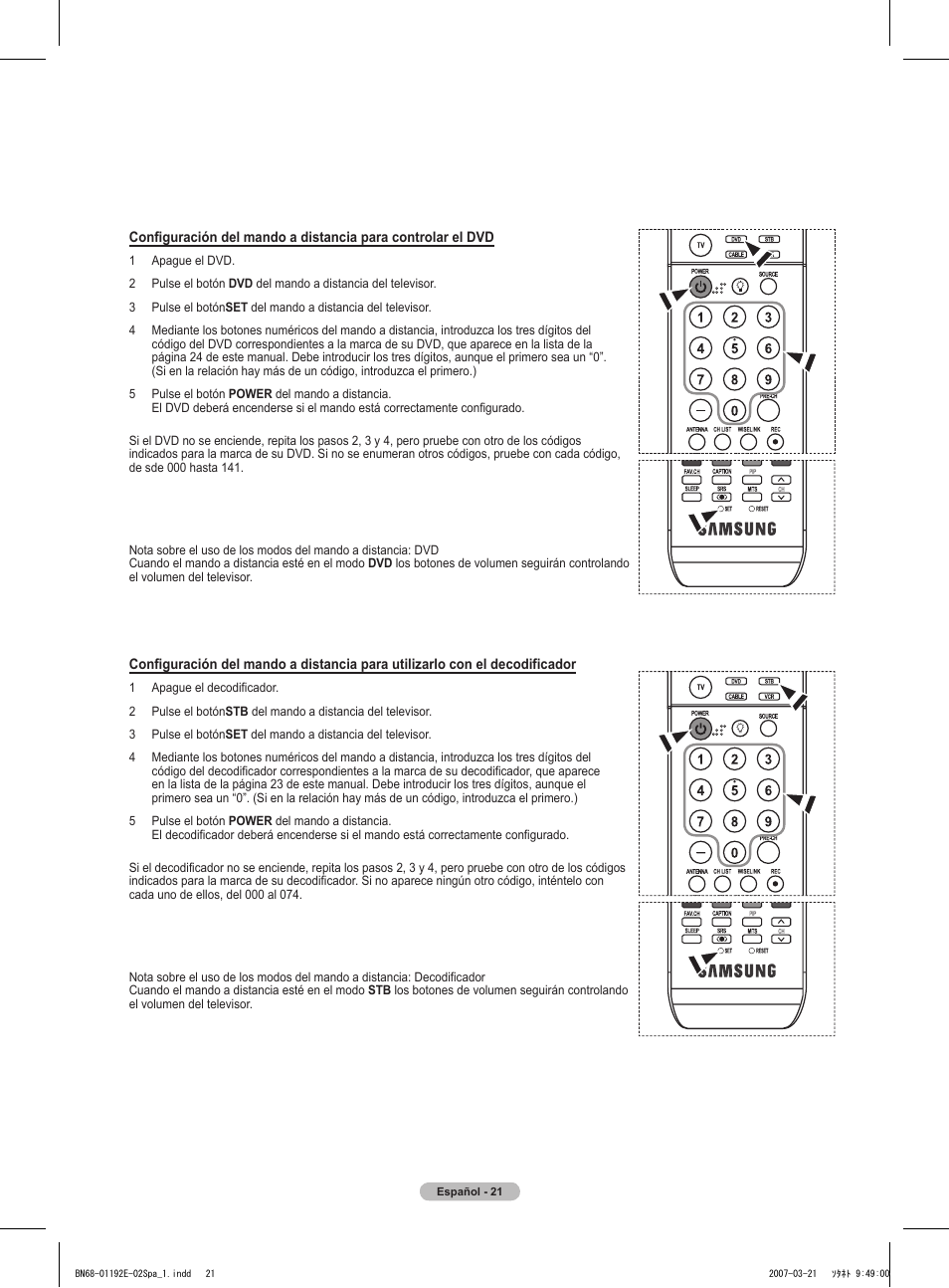 Samsung HPT5054X-XAA User Manual | Page 92 / 144