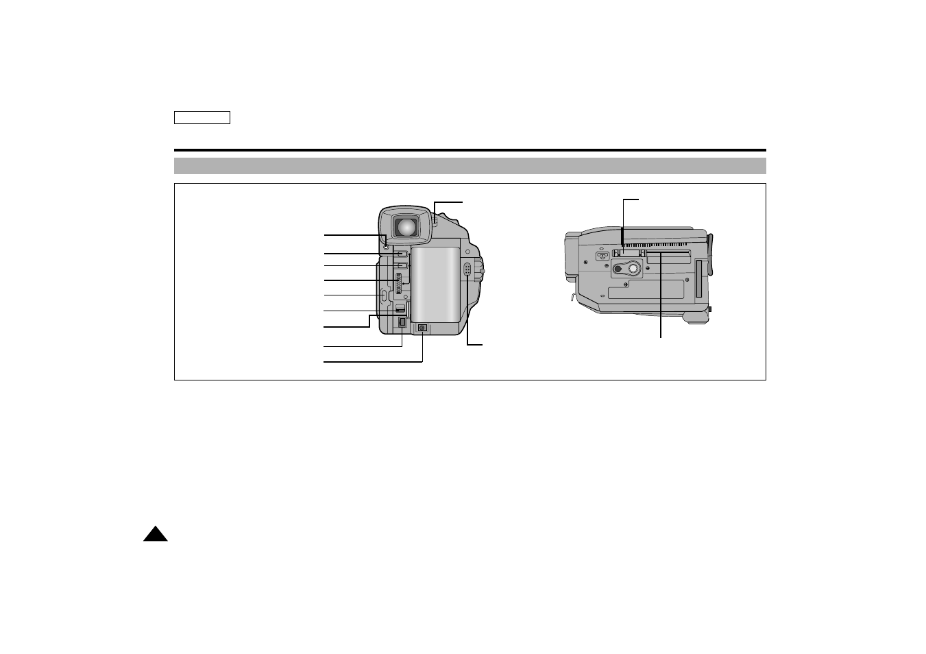 Getting to know your camcorder | Samsung SC-D77-XAA User Manual | Page 18 / 102