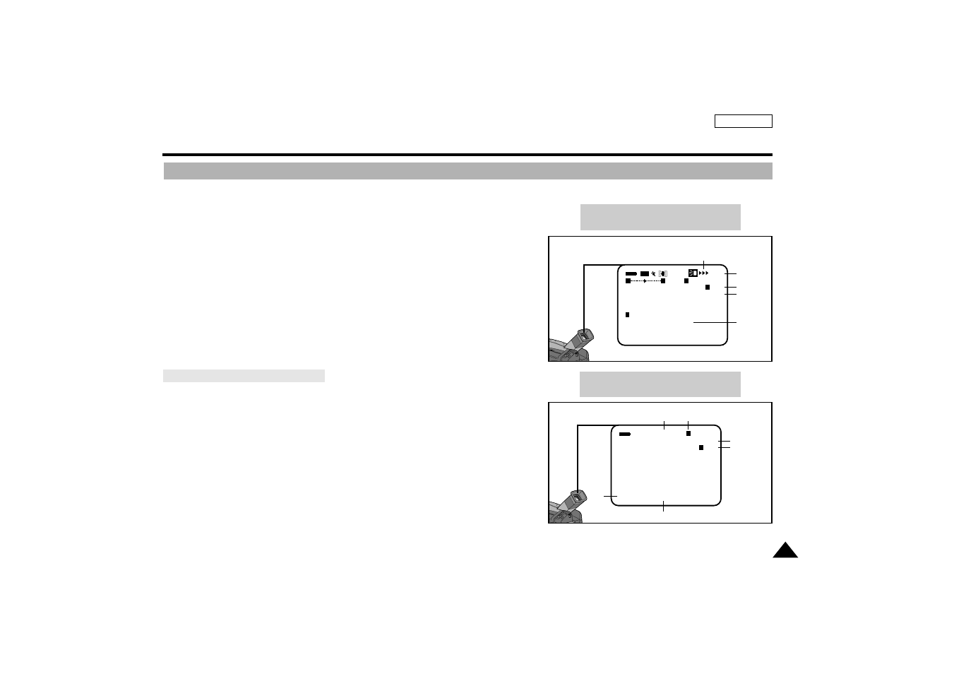 Getting to know your camcorder, Osd (on screen display in dsc mode), English | Turning, Date/time | Samsung SC-D77-XAA User Manual | Page 21 / 102
