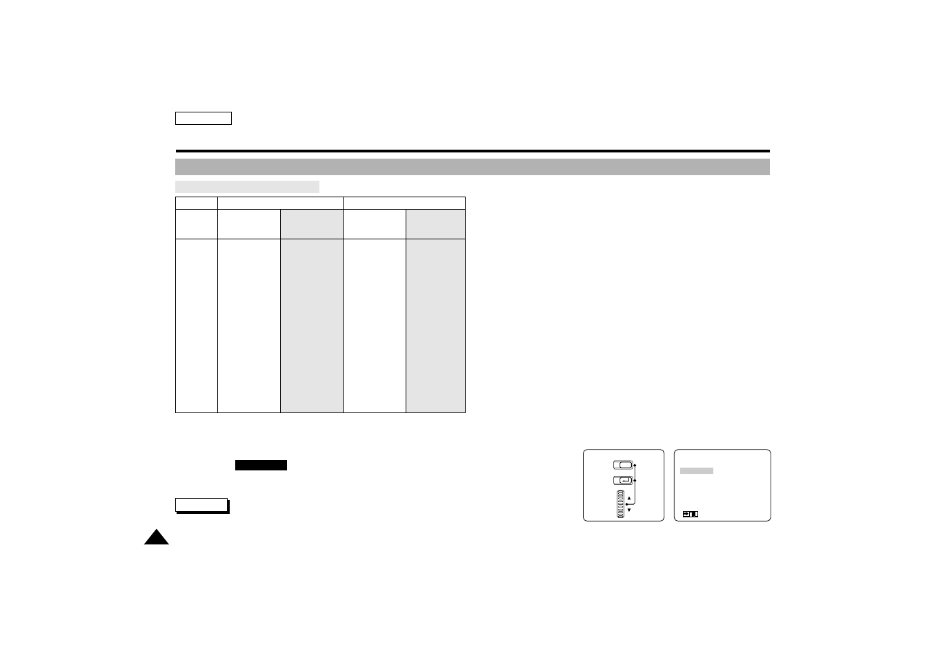 Advanced recording, Using the various functions | Samsung SC-D77-XAA User Manual | Page 36 / 102