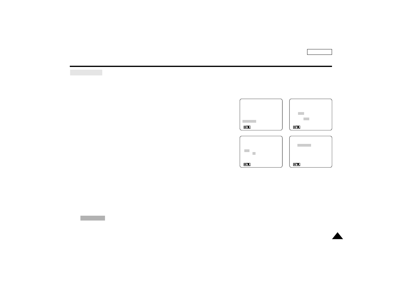 Advanced recording, English, Clock set | Samsung SC-D77-XAA User Manual | Page 55 / 102