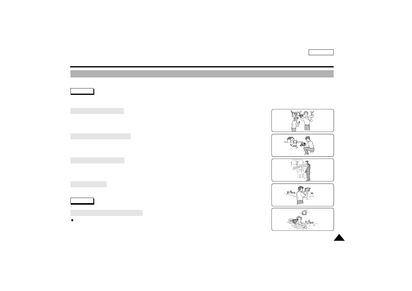 Advanced recording | Samsung SC-D77-XAA User Manual | Page 67 / 102