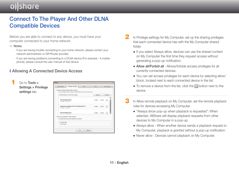 Samsung BD-E5700-ZA User Manual | Page 11 / 15