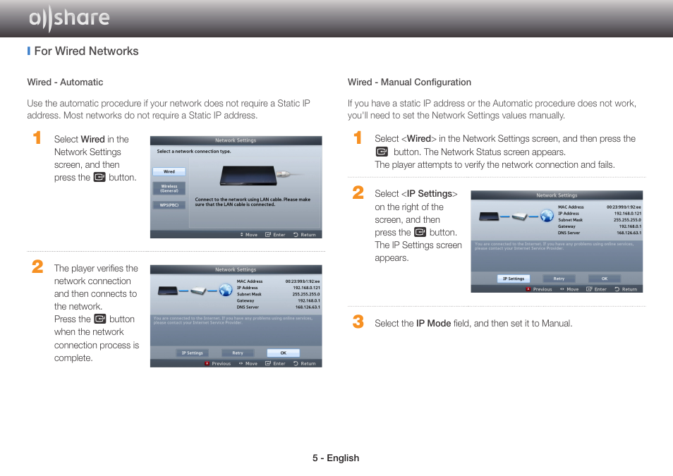 Samsung BD-E5700-ZA User Manual | Page 5 / 15