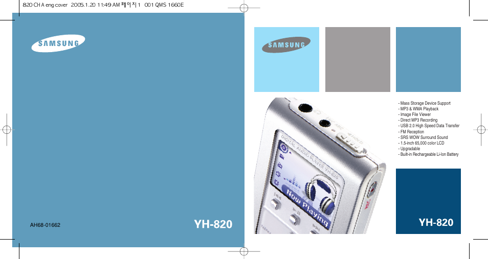 Samsung YH-820MW-XAA User Manual | 36 pages