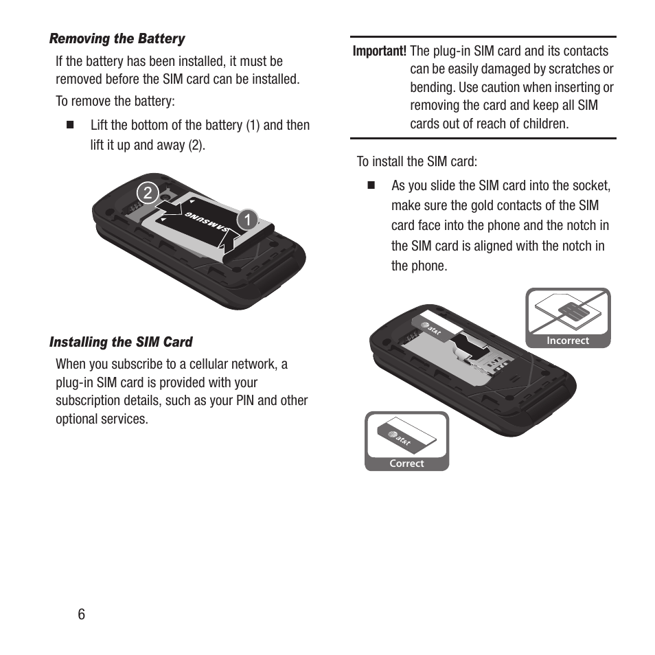 Samsung SGH-A157ZKAATT User Manual | Page 10 / 136