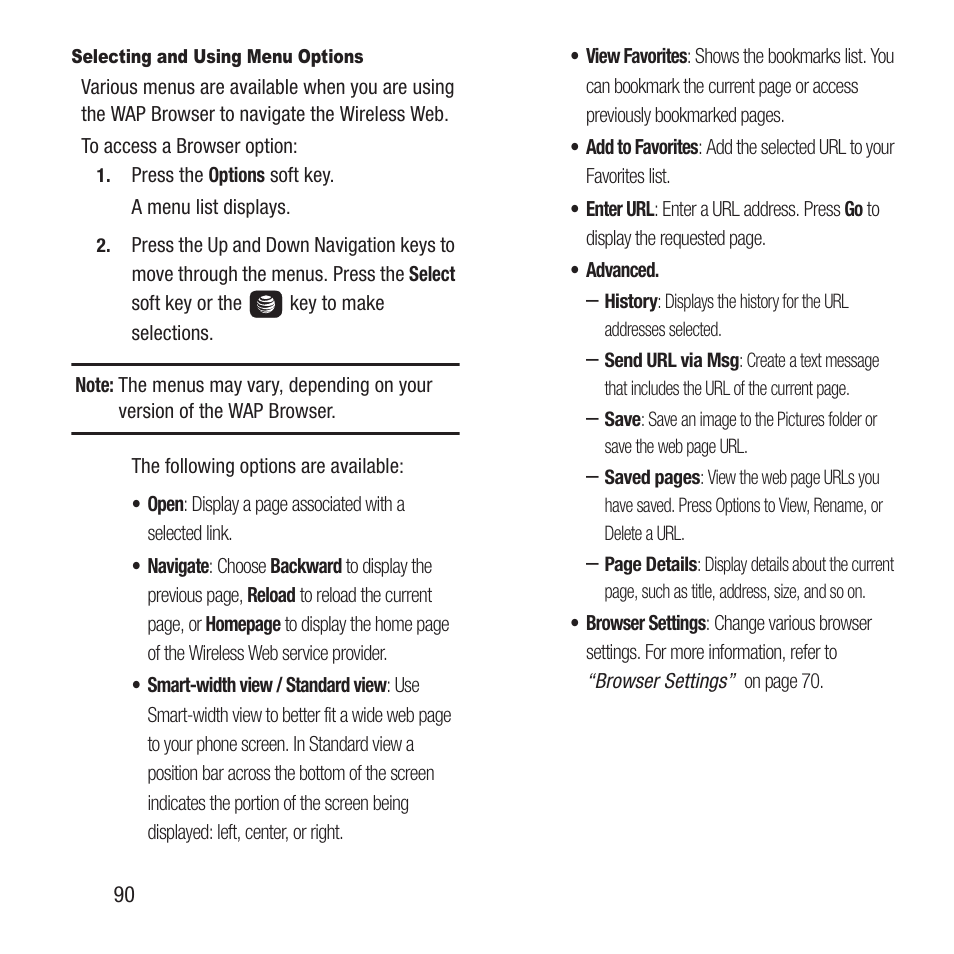 Samsung SGH-A157ZKAATT User Manual | Page 94 / 136