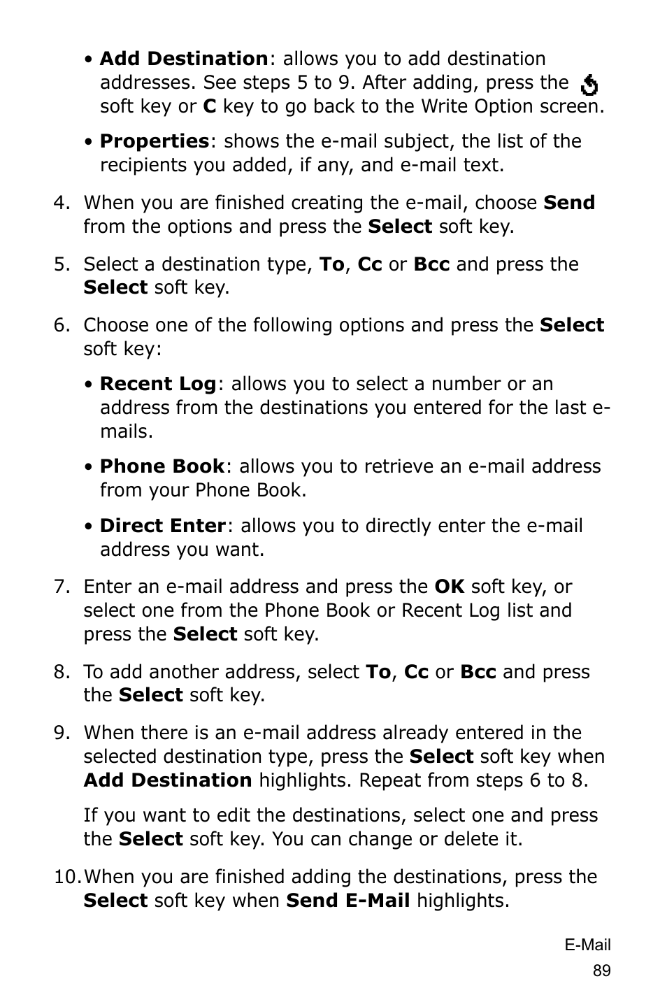 Samsung SGH-D415MSATMB User Manual | Page 92 / 200