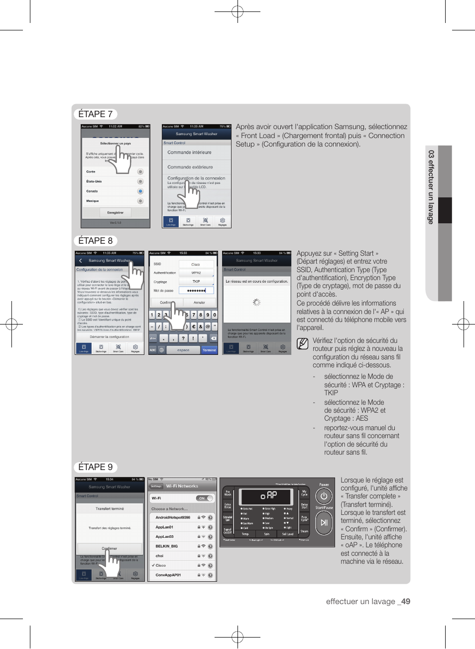 Samsung WF455ARGSGR-AA User Manual | Page 141 / 276