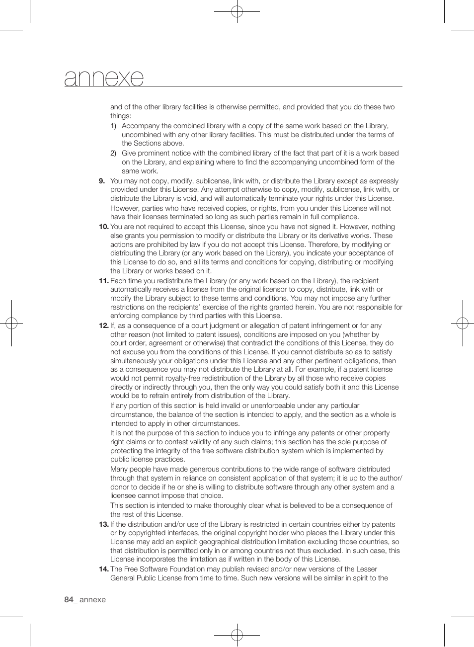 Annexe | Samsung WF455ARGSGR-AA User Manual | Page 176 / 276