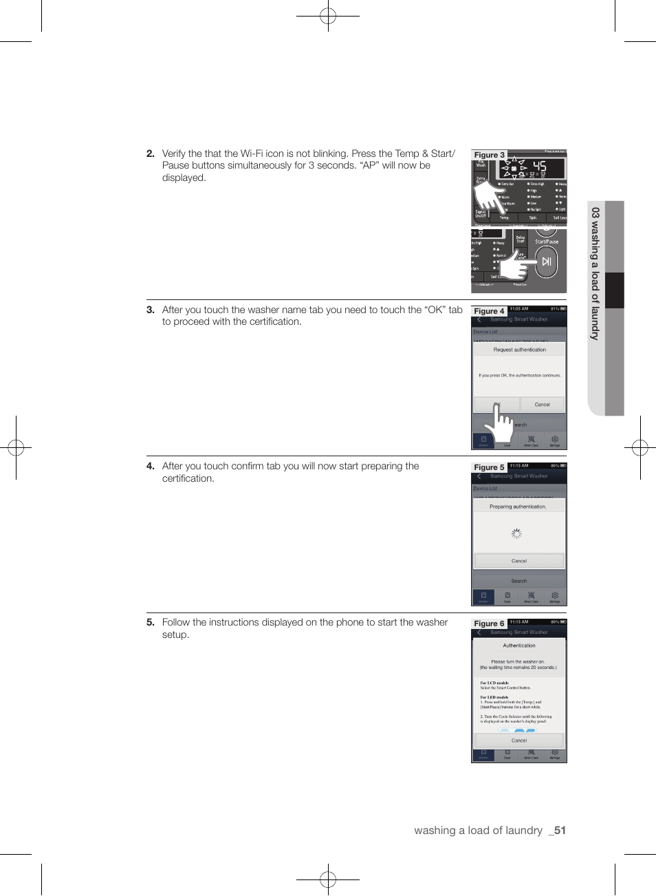 Samsung WF455ARGSGR-AA User Manual | Page 51 / 276