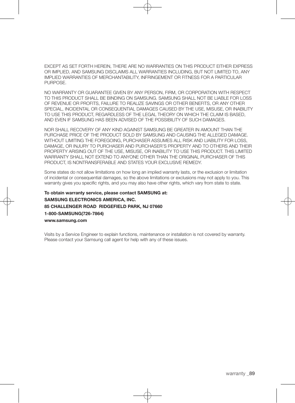 Samsung WF455ARGSGR-AA User Manual | Page 89 / 276