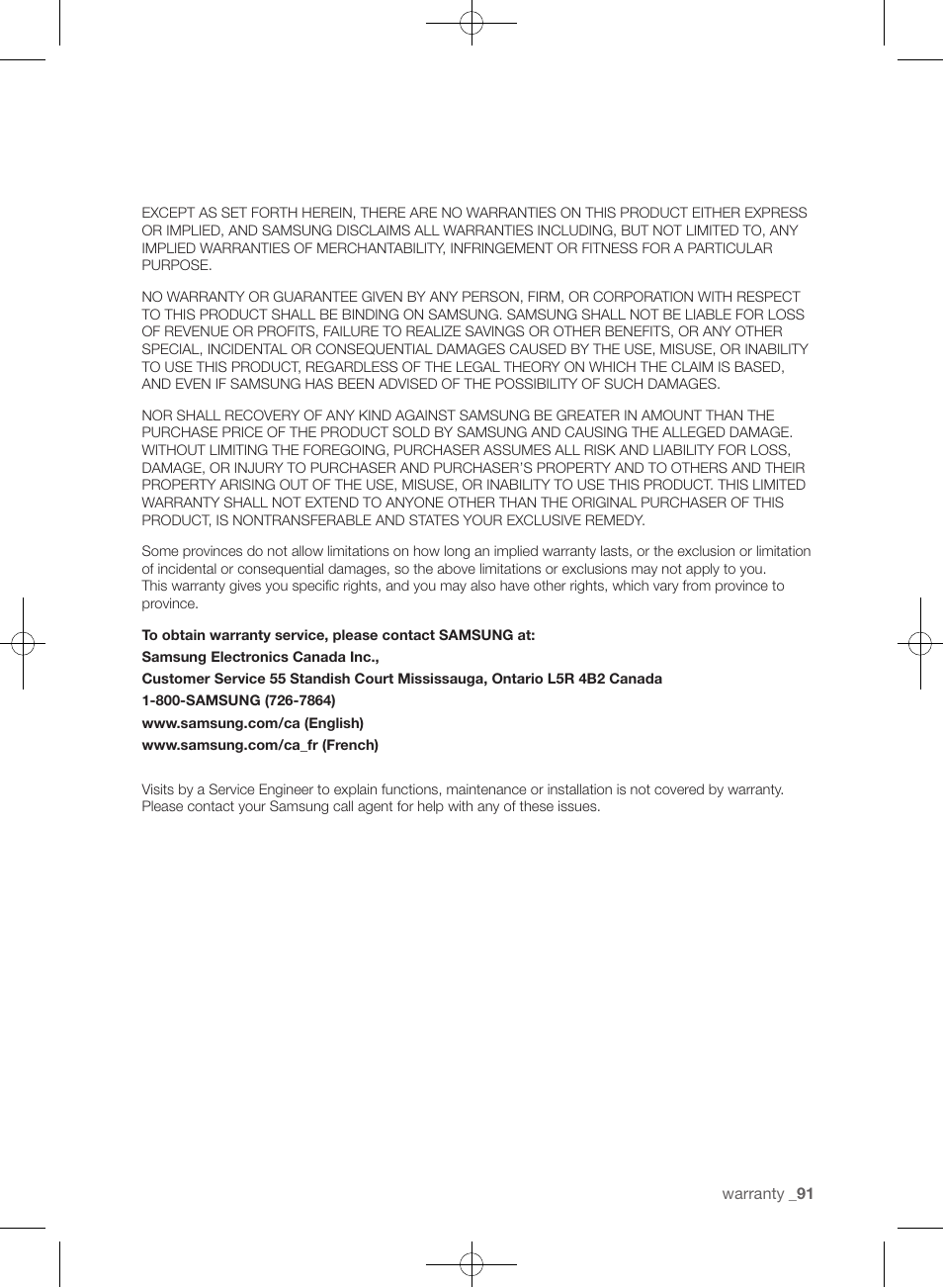 Samsung WF455ARGSGR-AA User Manual | Page 91 / 276