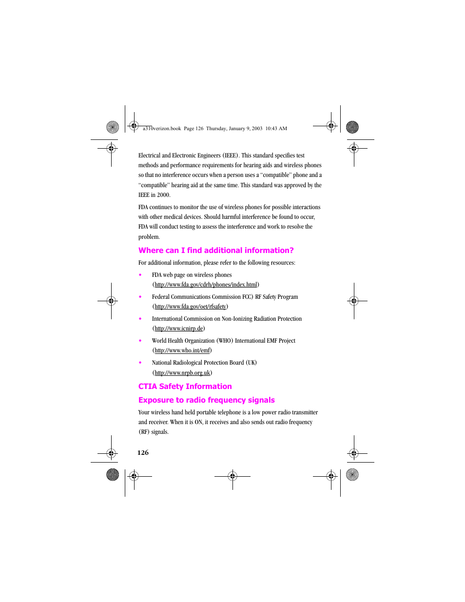Samsung SCH-A310SV-XAR User Manual | Page 126 / 146