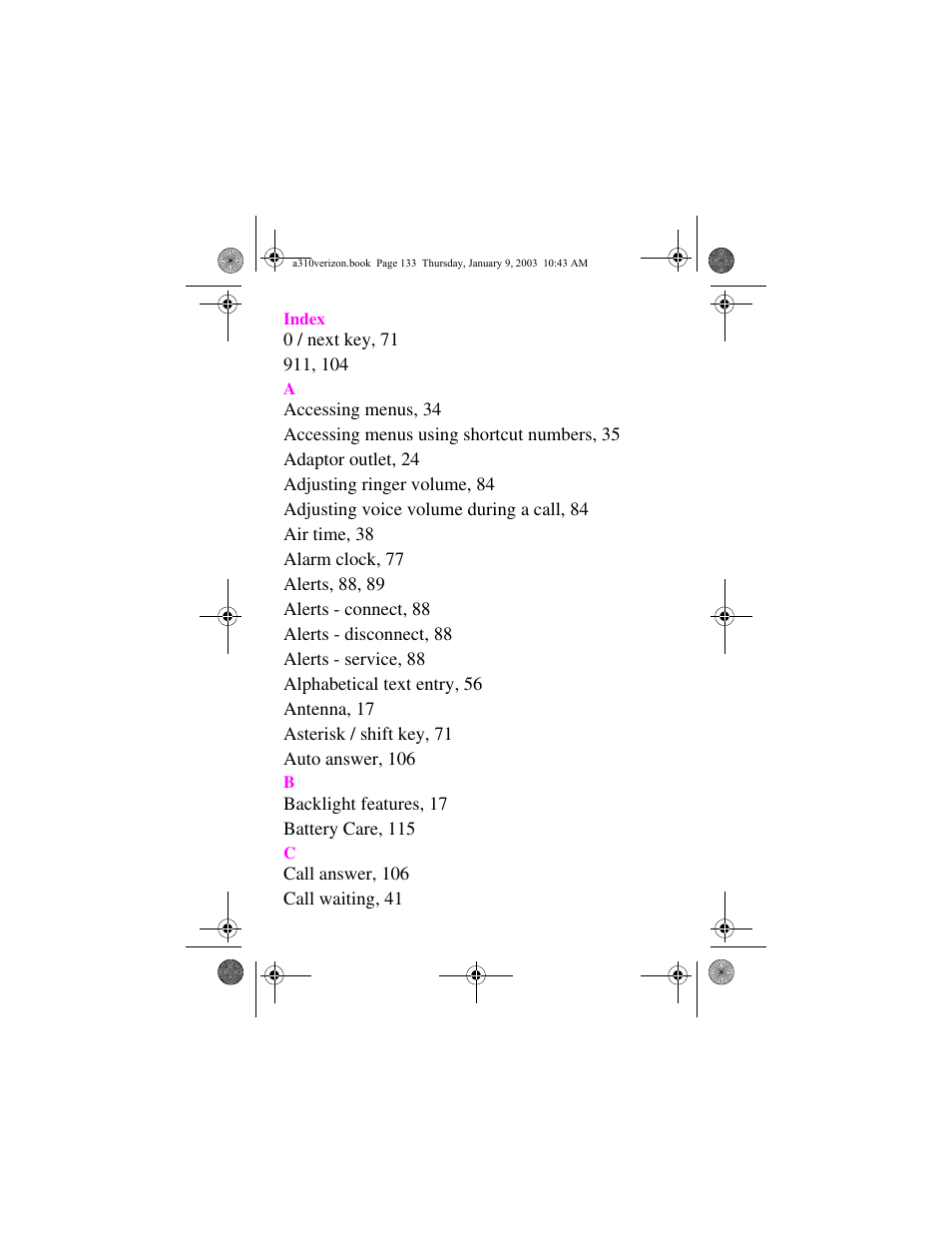 Samsung SCH-A310SV-XAR User Manual | Page 139 / 146