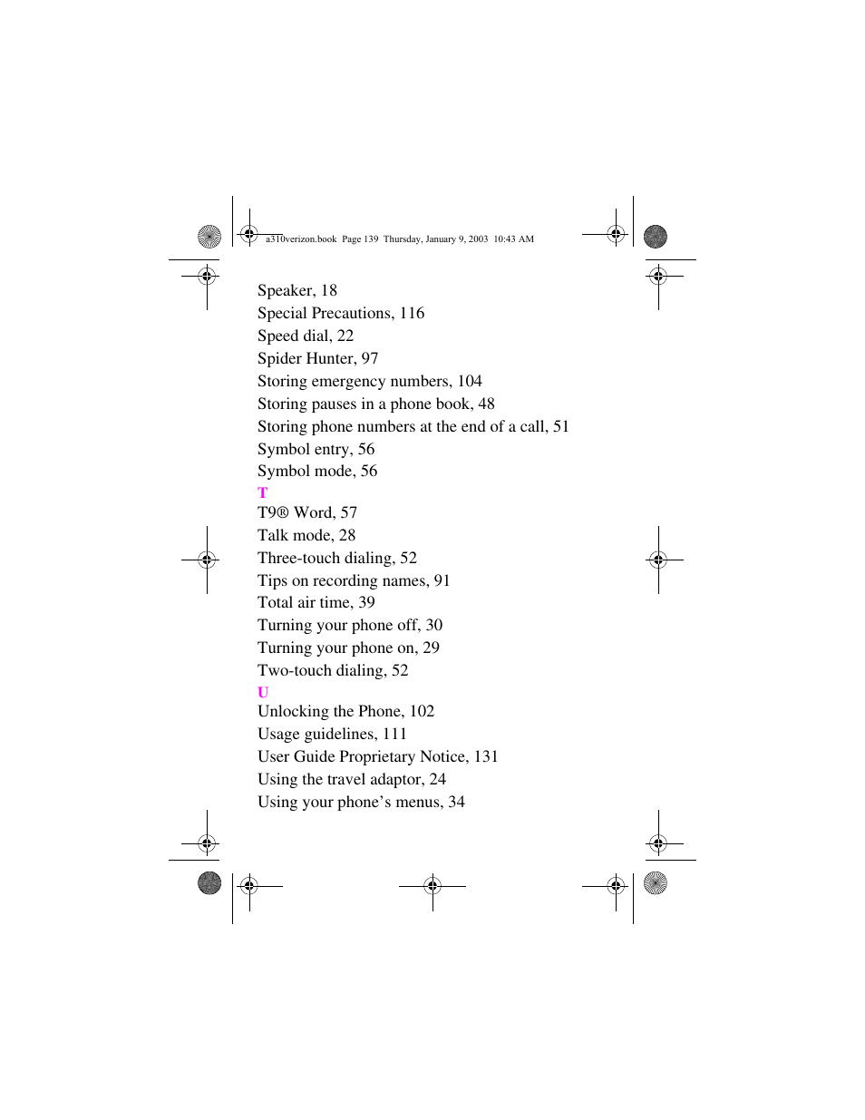 Samsung SCH-A310SV-XAR User Manual | Page 145 / 146