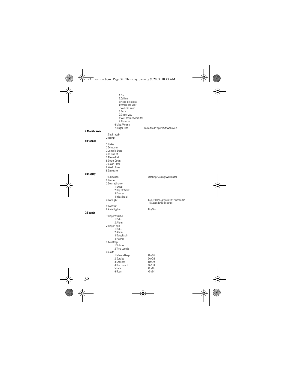 Samsung SCH-A310SV-XAR User Manual | Page 32 / 146