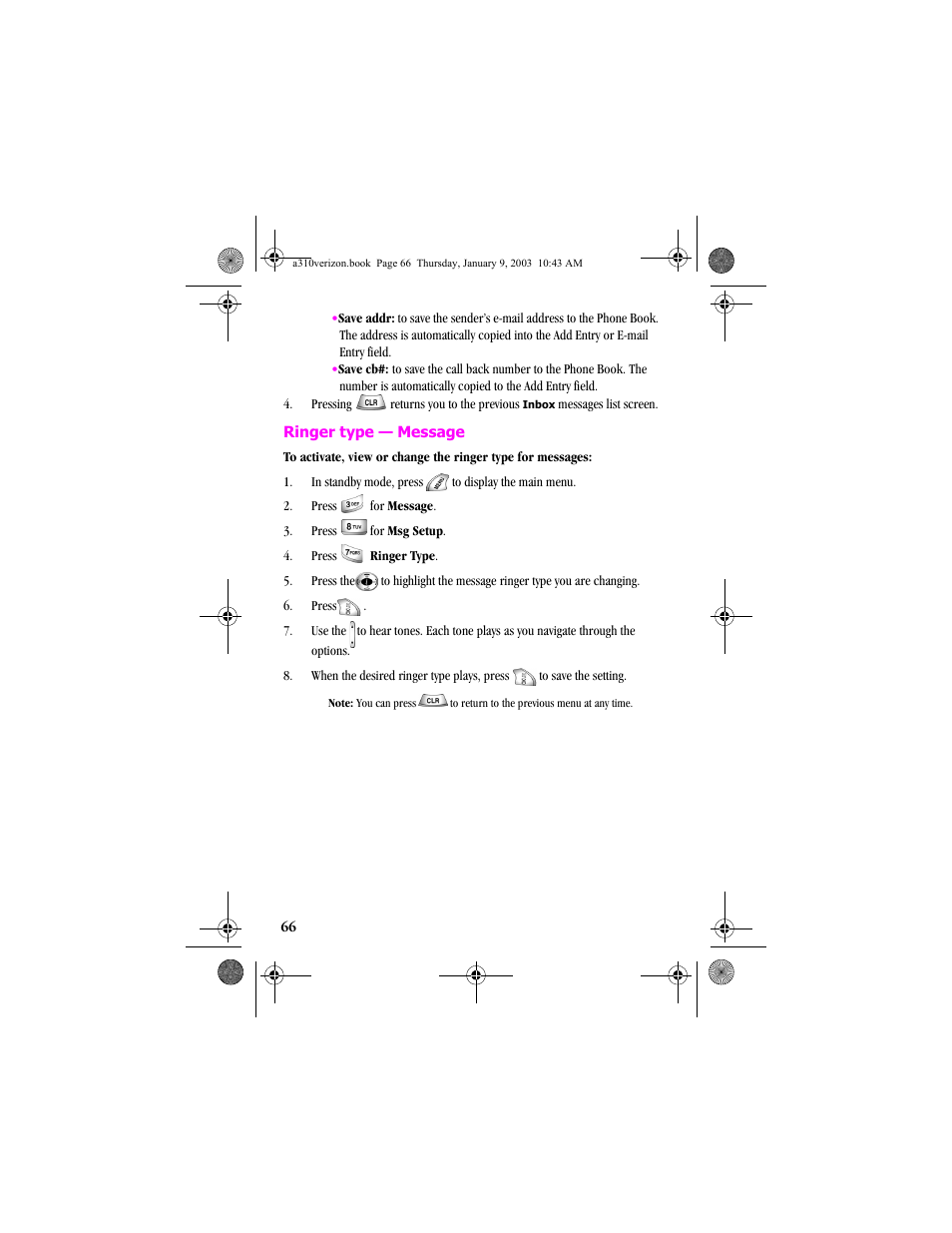 Samsung SCH-A310SV-XAR User Manual | Page 66 / 146