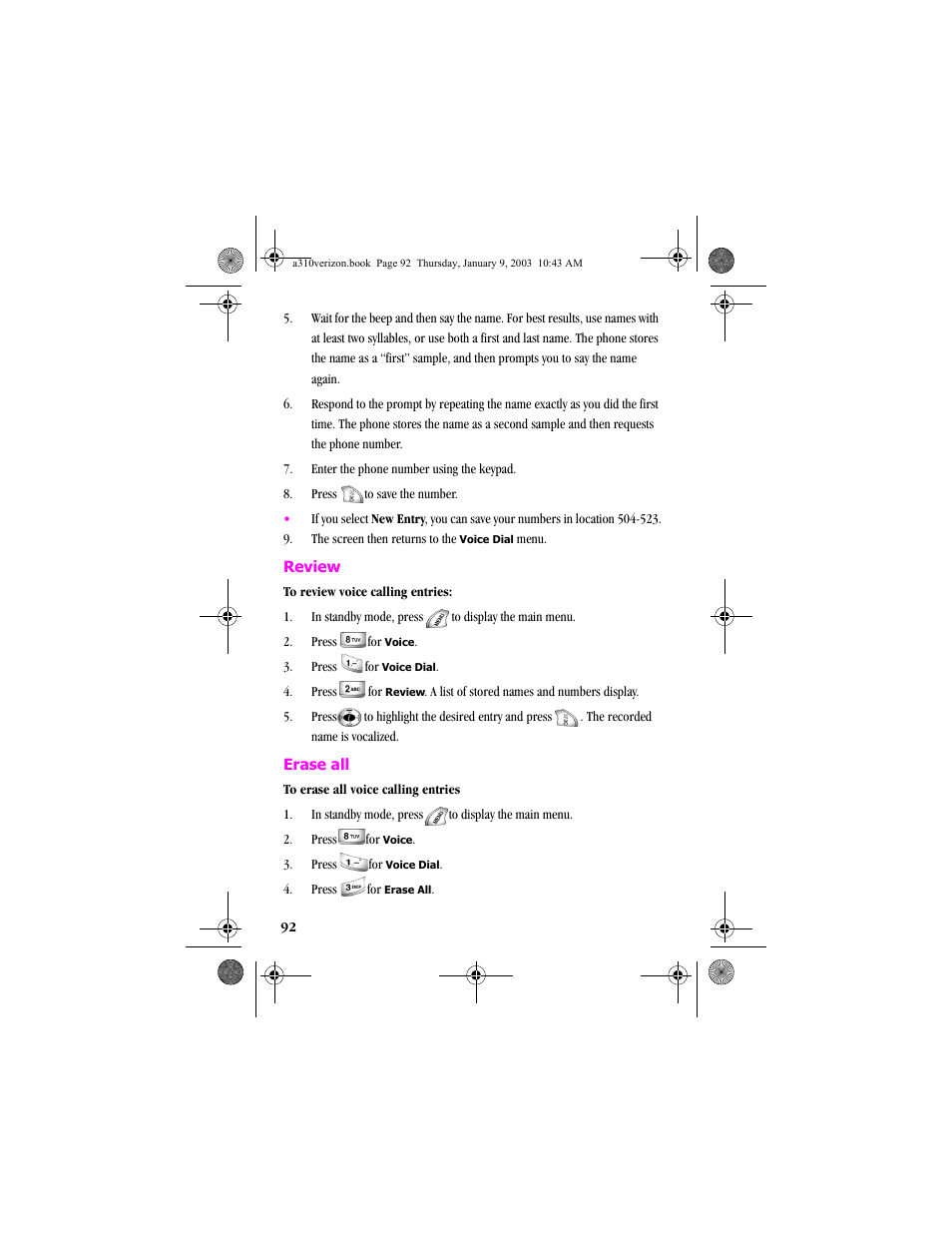 Samsung SCH-A310SV-XAR User Manual | Page 92 / 146