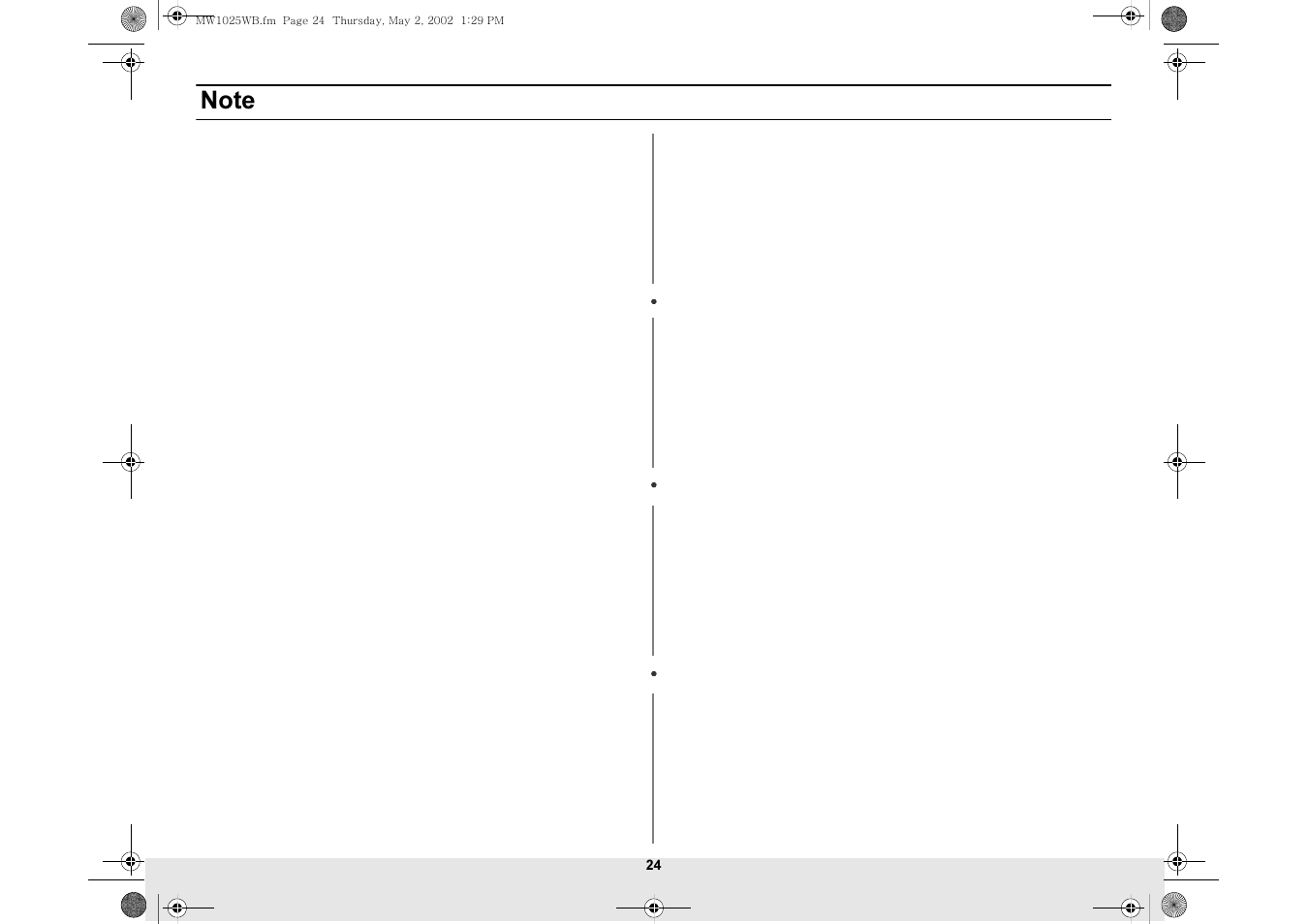 Samsung MW1025WB-XAC User Manual | Page 24 / 28