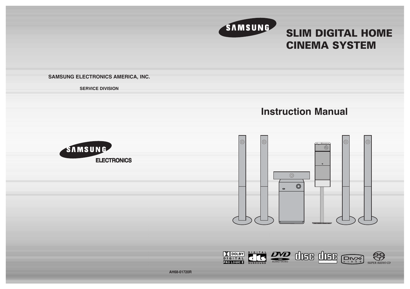 Samsung HT-P1200T-XAC User Manual | 45 pages