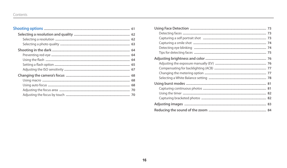 Samsung EC-WB200FBPWUS User Manual | Page 17 / 164