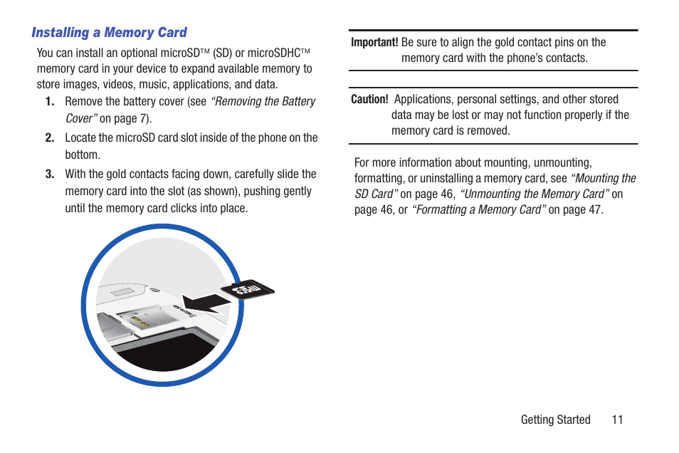 Samsung SCH-R530MBBUSC User Manual | Page 17 / 201