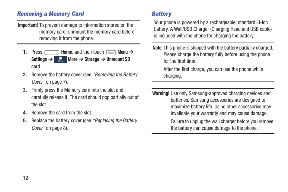 Samsung SCH-R530MBBUSC User Manual | Page 18 / 201