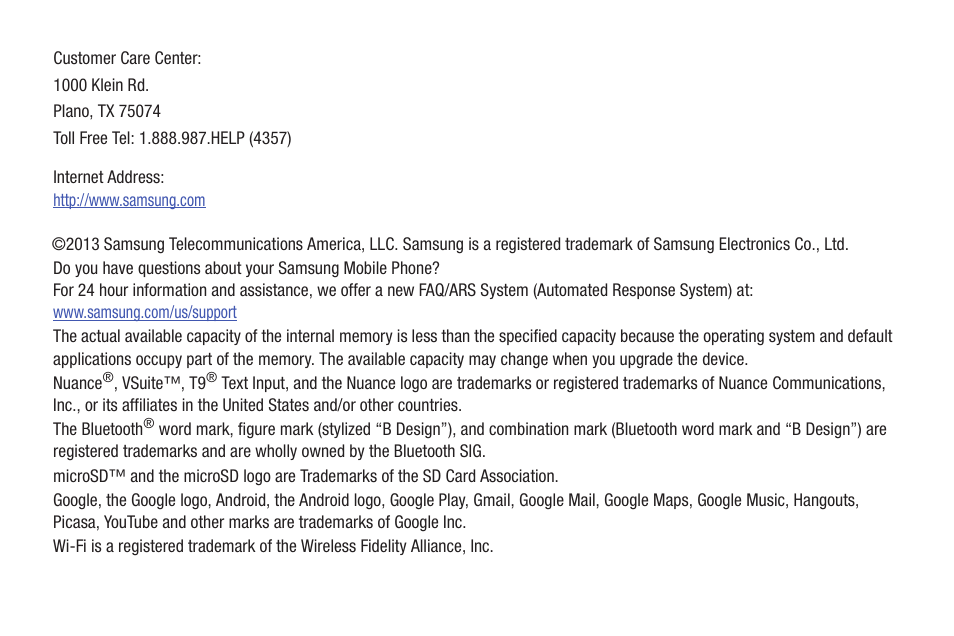 Samsung SCH-R530MBBUSC User Manual | Page 5 / 201